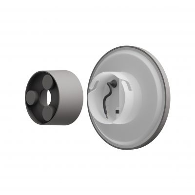 Lampa elewacyjna kinkiet PIATTA 18W ciepła/neutralna/zimna biel IP44 SZARY SLI003044CCT_PW SPECTRUM (SLI003044CCT_PW)